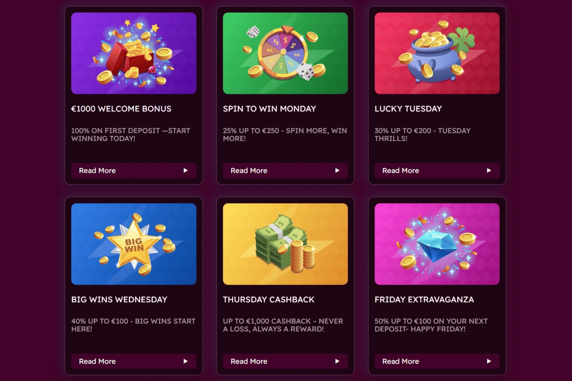 Lets Jackpot Casino Bonuses